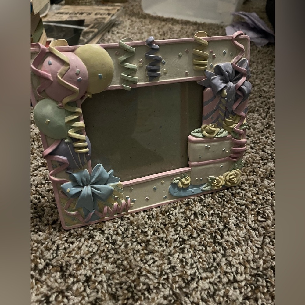 Vintage Pastel Decorative Photo Frame